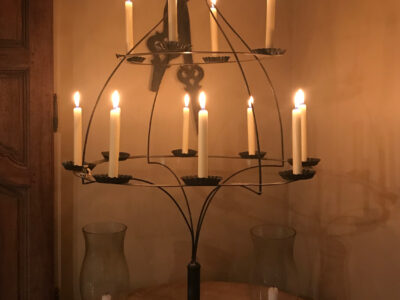 Lustre du jardin 12 bougies