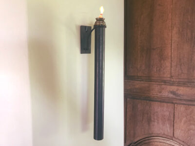 Applique à bougie "tube"