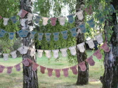 Guirlande papier 4,50 m