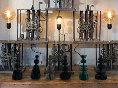Ensemble de 6 ornements "topiaires"
