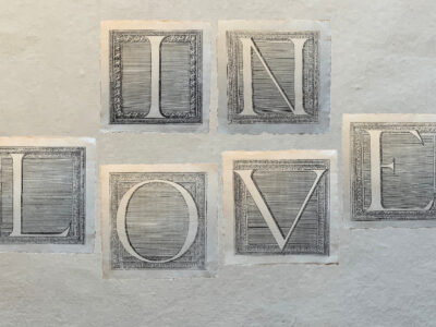 6 sets de table "Alphabet"