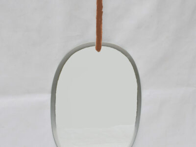 Miroir ovale grand modèle - haut. 32cm