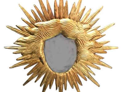 Applique miroir "Sol Regem"